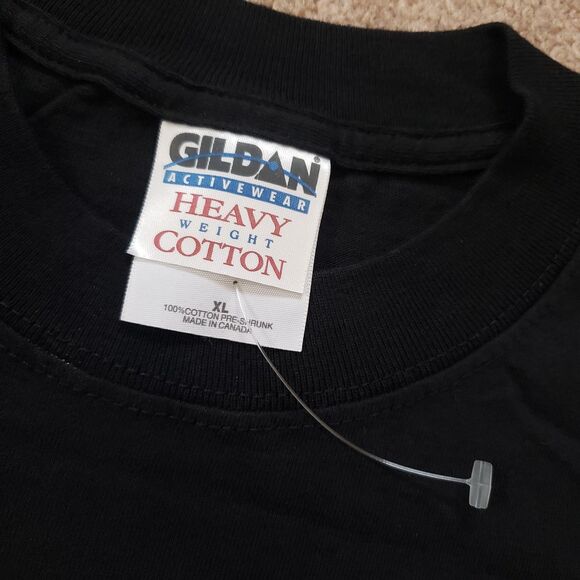 NWOT Vintage Y2K Need Head Size XL Mens Black T-Shirt International Symbol Funny - Picture 3 of 5